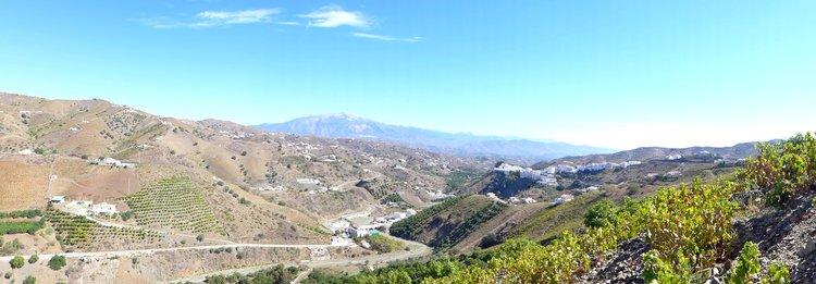 Vakantiehuisje met superieur uitzicht op El Borge, Almachar en Axarquia