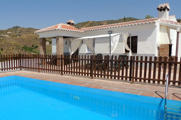 Casa Payu - vakantiehuis Andalusie zicht op Axarquia tot zee Zuid Spanje
